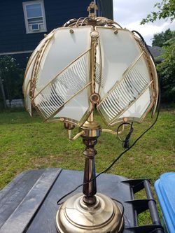 Vintage round lamp