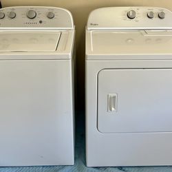 Whirlpool Electric Washer & Dryer 