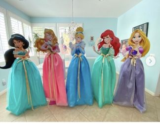 Disney Princess Cardboard Cut Outs 