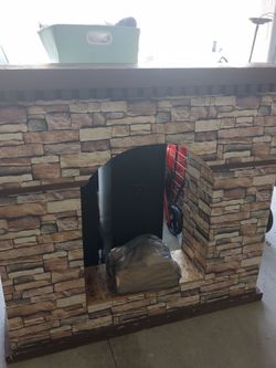 Chimenea portátil para decorar