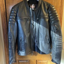 First Manufacturing Leather Motorcycle Jacket