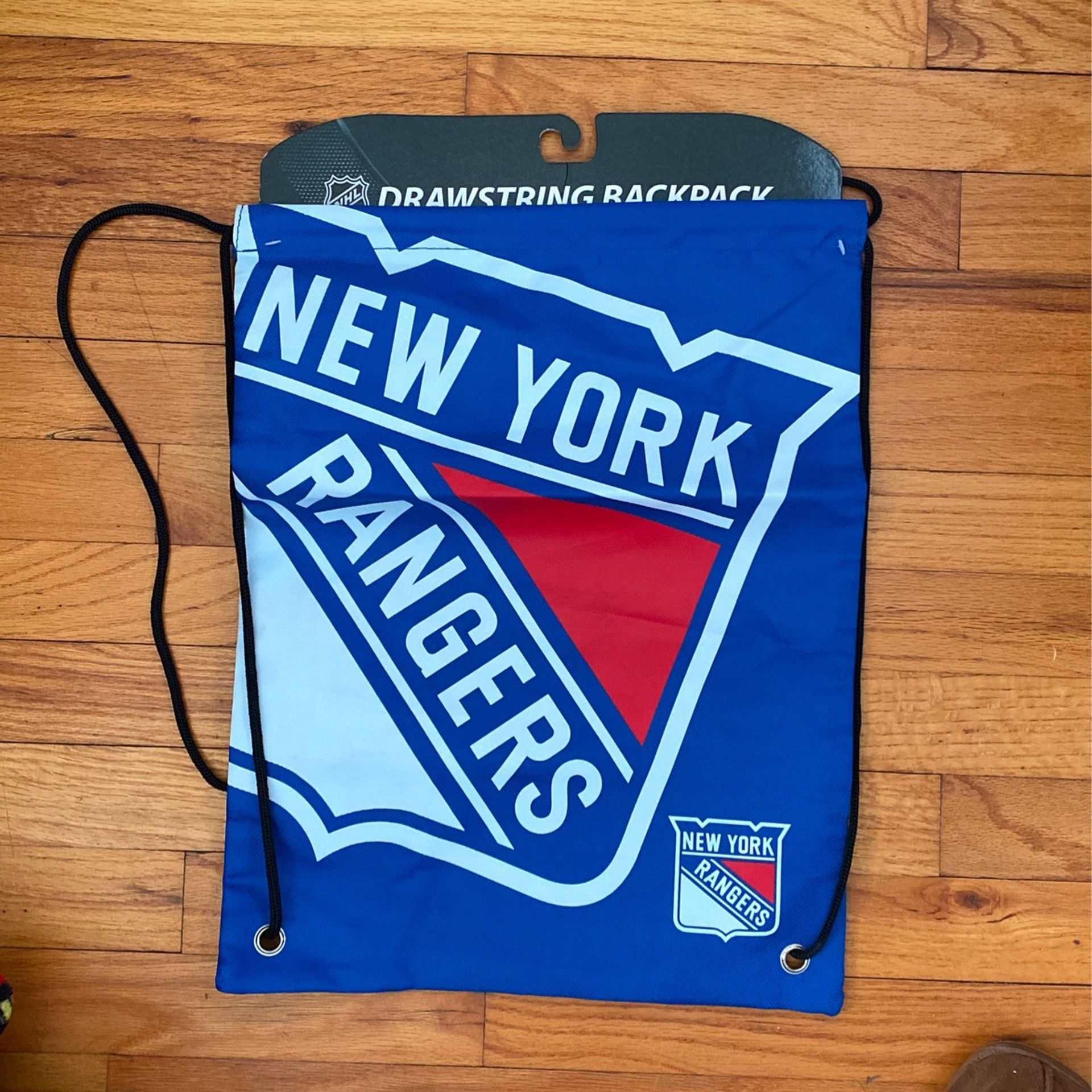 NY Rangers Drawstring Backpack Brand New