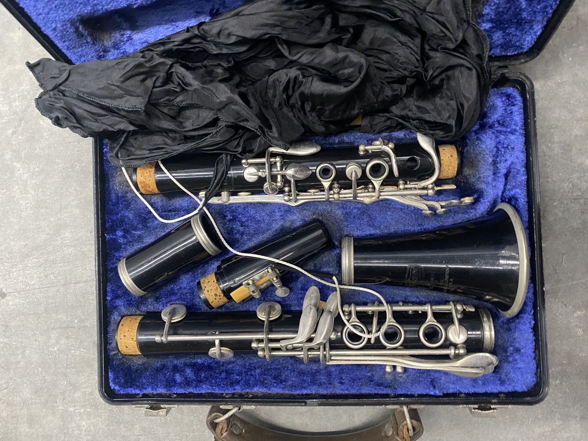 Vintage Bundy Clarinet, with Original case