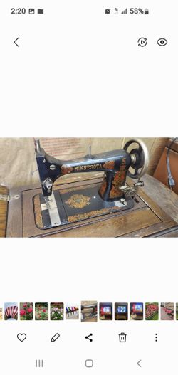 Minnesota Treadle Sewing Machines 