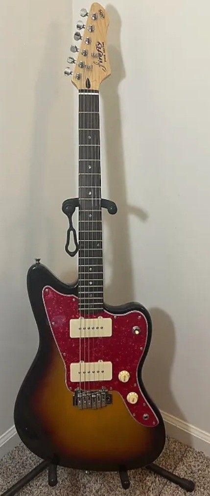 Firefly Full Size FFJA Offset Electric Guitar Sunburst