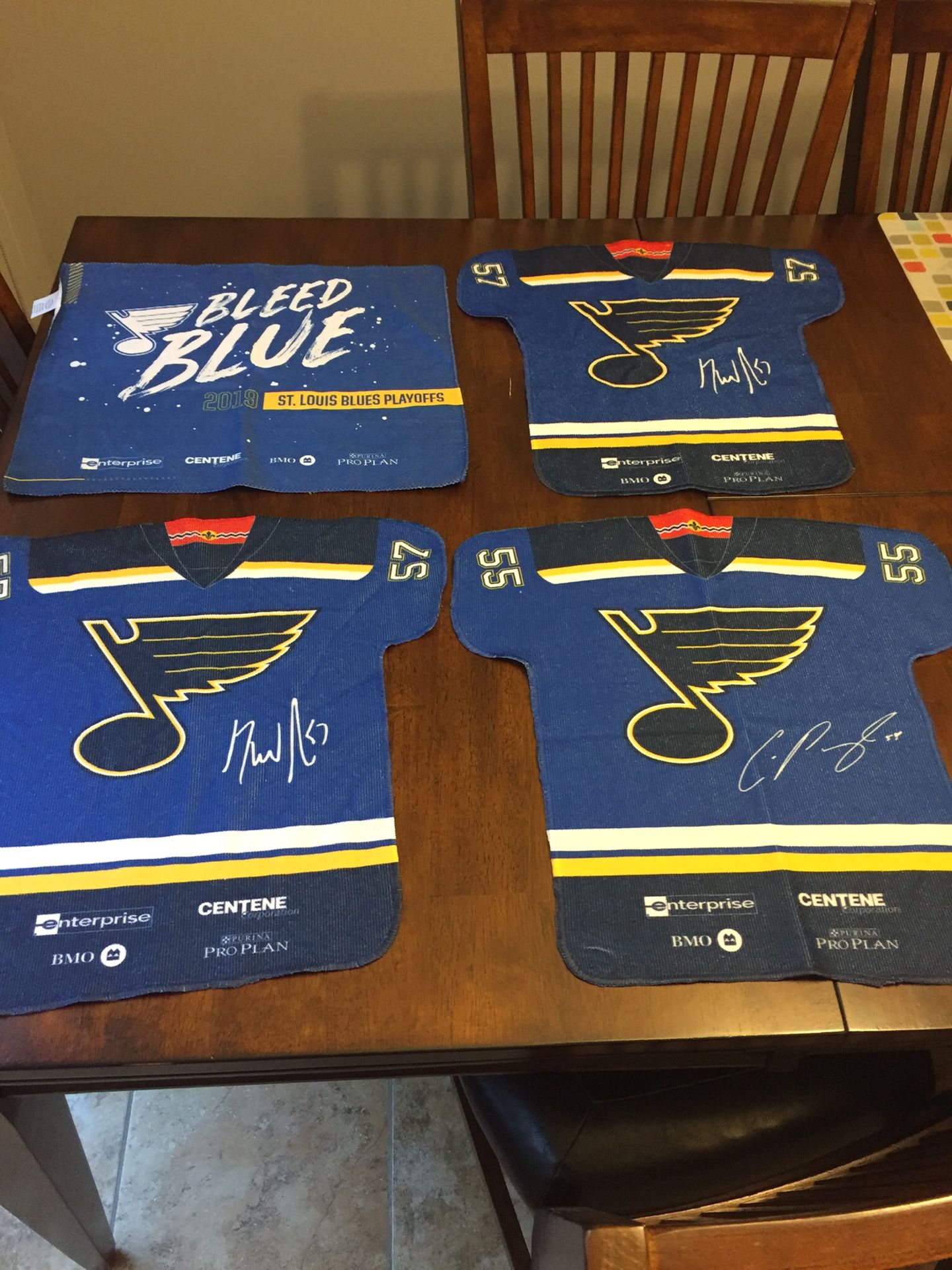 2019 Blues Playoff Rally Towels