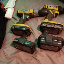 Tools Milwakee Ryobi Snap On Dewalt