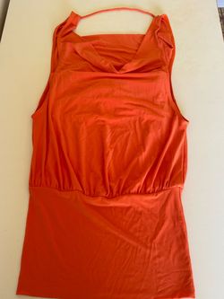Be a Pumpkin Halloween Costume  Women’s dress orange short stretchy SMALL