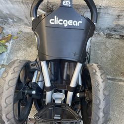 Golf push cart (Clicgear 3.5)heavy duty