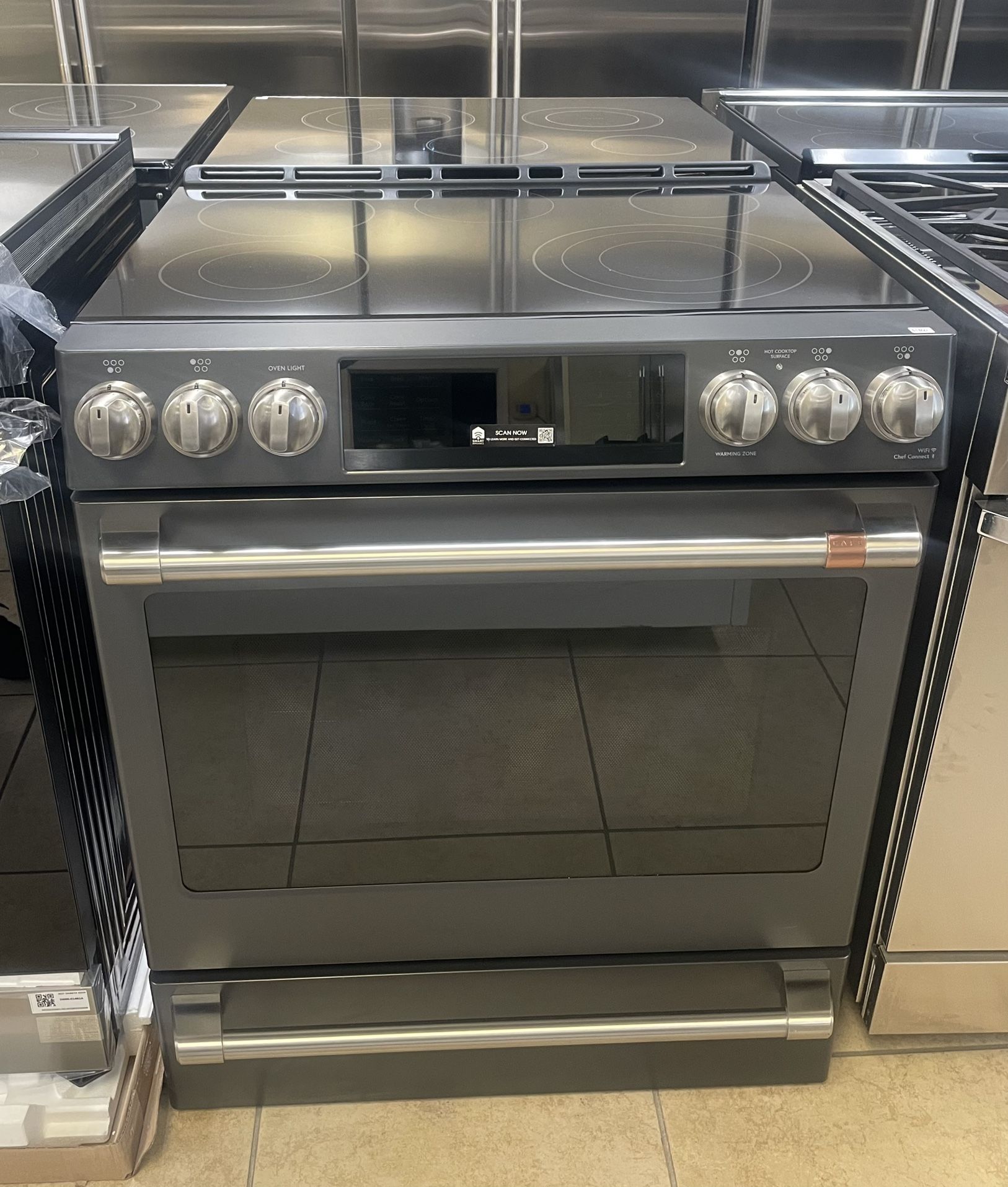 Ge Cafe Slide Black matte Smart Air Fry New