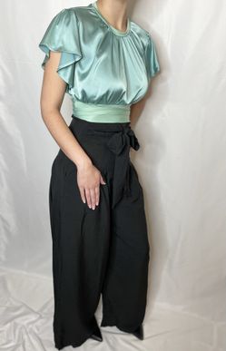 Teal Blouse