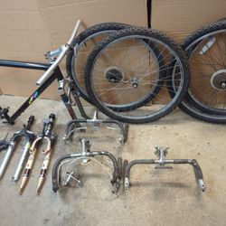 Vintage Rare Foldable BMW -MTB .And MISC. PARTS 