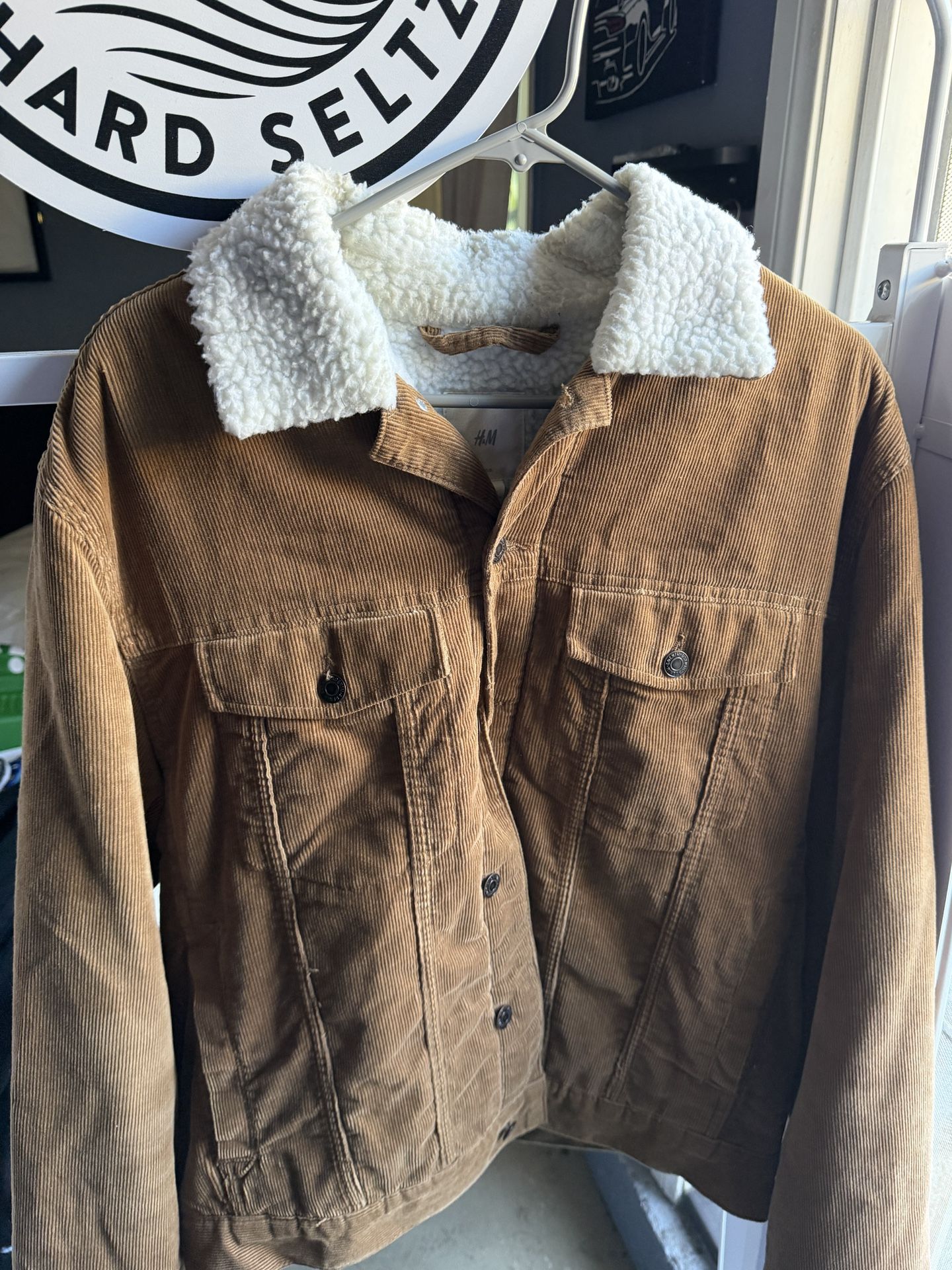 Tan Sherpa Jacket