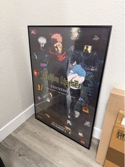 Jujutsu Kaisen Execution Original Movie Poster Framed