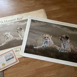 Charles Frace “A Moments Rest” Print