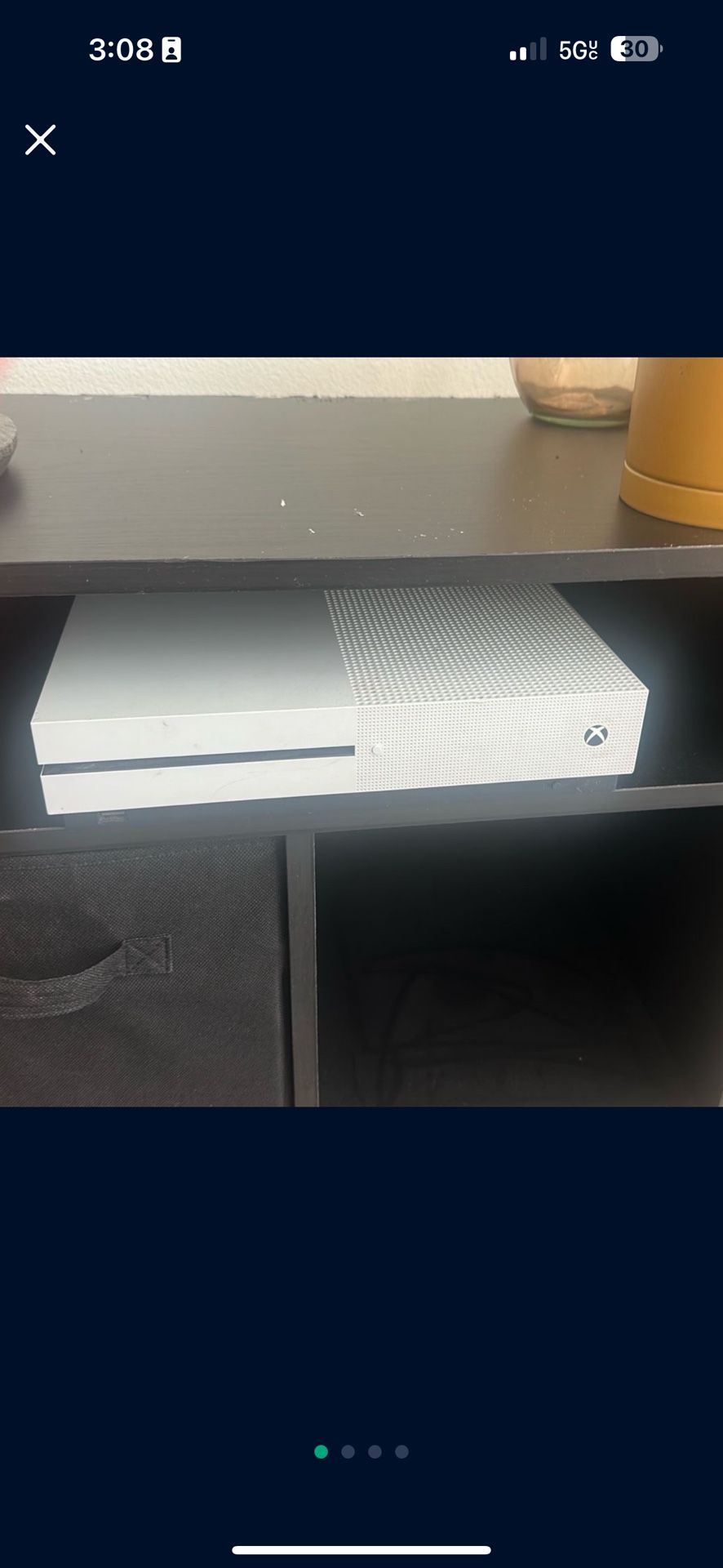 Xbox S And 2 Controllers