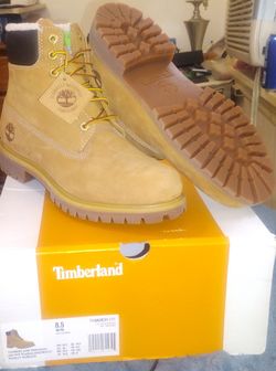 MensTimberland Steel Toe Boots 