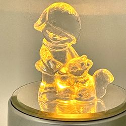 Vintage Glass Goebel Figurine