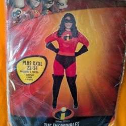 The Incredibles Mrs. Incredible Adult Costume - NEW