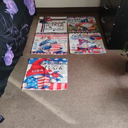 5 Holiday Gnome Pillow Covers 