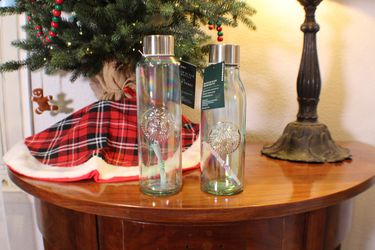 Starbucks Holiday 2020 Glass Bottles RARE SET