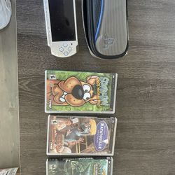 PSP slim with games no battery no charger