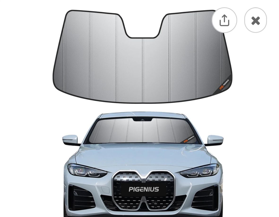 BMW I4 Windshield Sun Shade