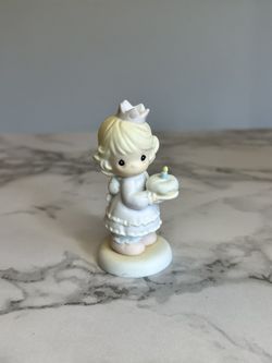 “Birthday Wishes with Hugs & Kisses” - Vintage 1996 Precious Moments