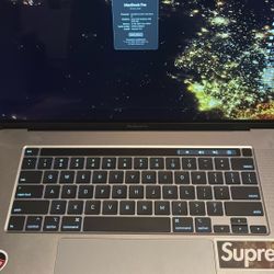 Apple Space Gray 16 Inch Touch Bar & Touch ID MacBook Pro