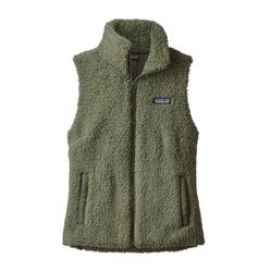 Patagonia Los Gatos Sage Green Sherpa Fleece Vest Women Small