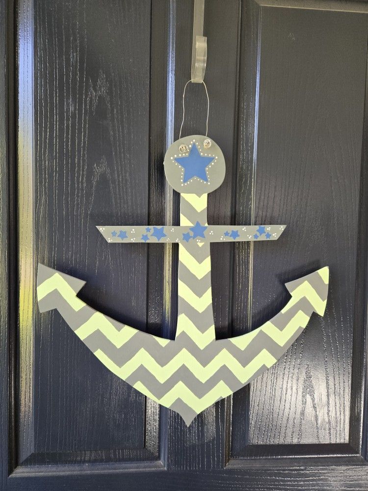 Anchor Door Wreath Or Room Decor β