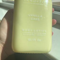 NEW and UNUSED Body Lotion Vanilla Cake Scented