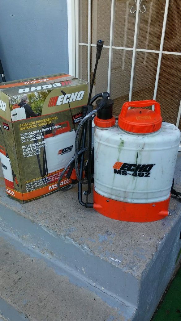 Echo MS-402 Sprayer.