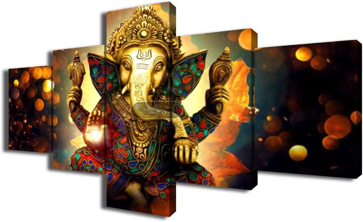 Ganesha Canvas Wall Art

