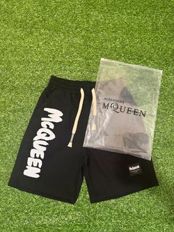 Alexander McQueen Graffiti Logo Shorts
