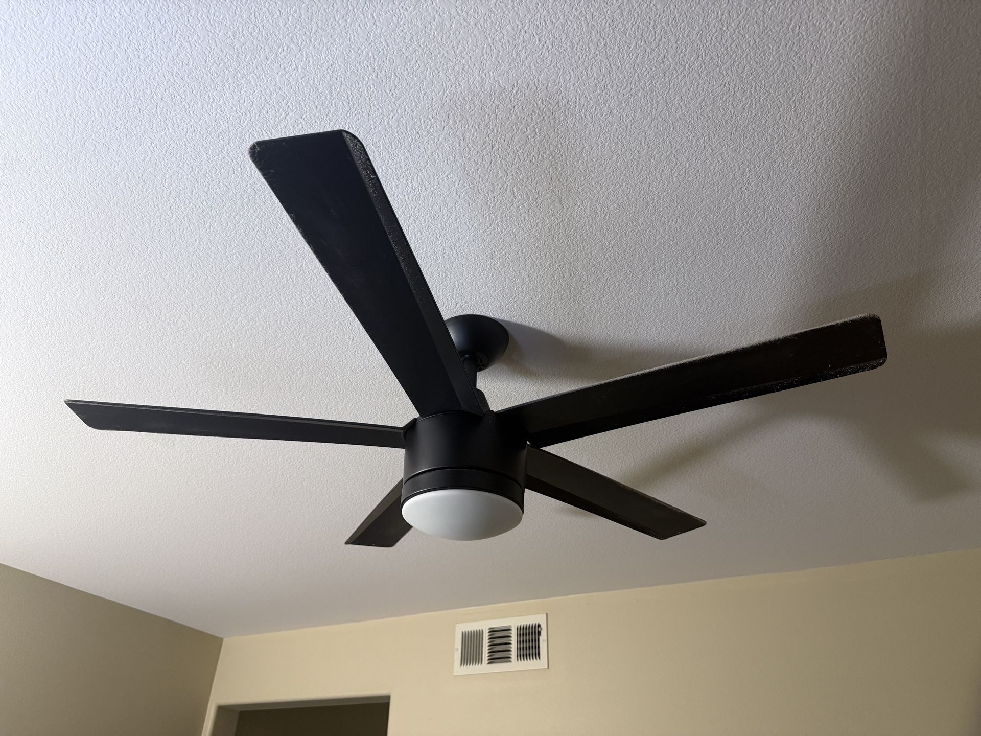 Ceiling Fan Black Modern Industrial Originally $150