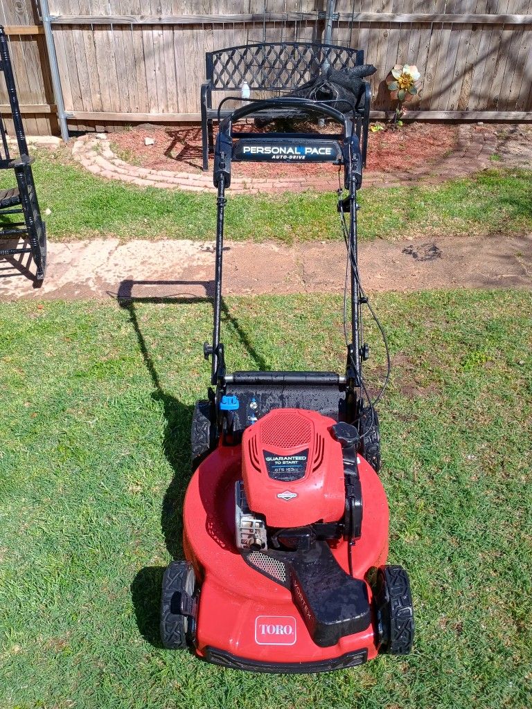 Toro Mower Self Propelled Awd