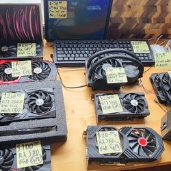 *REDUCED PRICING* Graphics Cards, iPad, Mouse, Keyboard, Etc 