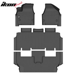Fits 2017-2024 Chrysler Pacifica & Touring 2025-2027 Select TPE 3D Floor Mats Carpets