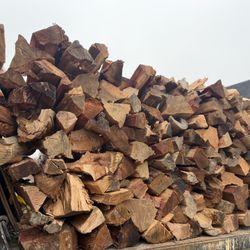 Dry Split Almond Mix Firewood!!!Ready Too Burn Seasoned Wood!!!