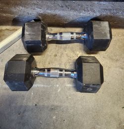 PAIR of 15 lb. Dumbbells