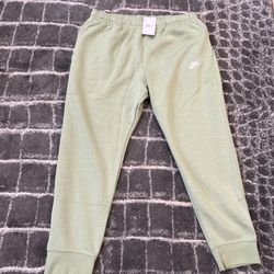 Nike Sportswear Club Fleece Joggers Mens Size XXL Sweatpants Green 