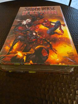 Marvel Comics Spiderverse Spidergeddon Omnibus New Sealed Rare OOP HTF comic book