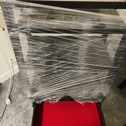 Dark Brown Shelf And Wine Rack (UNTIL SUNDAY)