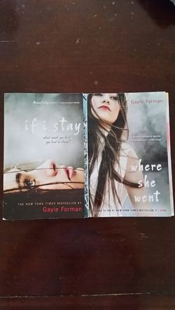 If i stay, Where she went books
