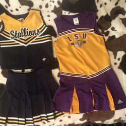 Adidas LSU dress and CMM cheer 2 Pc Set