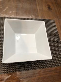 Six Big Square Big Bowls
