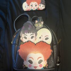 Hocus Pocus Loungefly And Wallet 