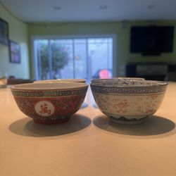 Traditional Decorative Soup Bowls
