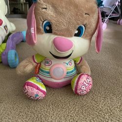 Fisher-Price Laugh & Learn So Big Sis, Large Musical Plush Learning Toy New